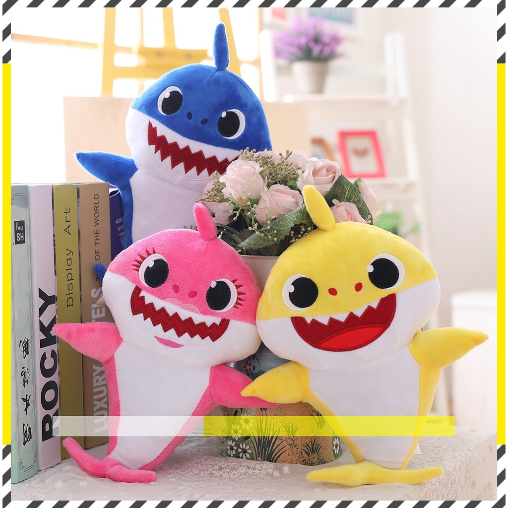 baby shark light up plush