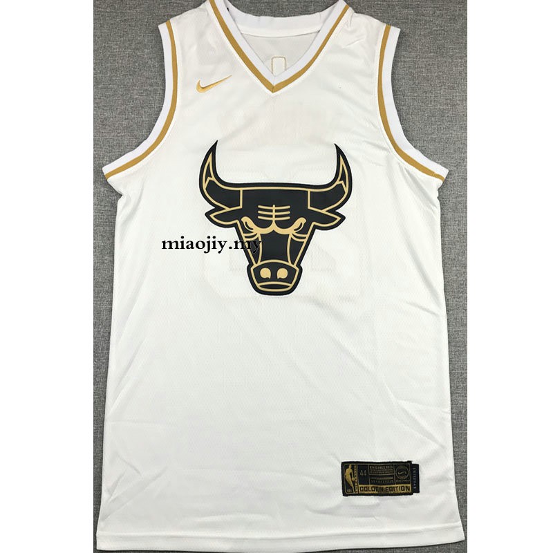 gold bulls jersey