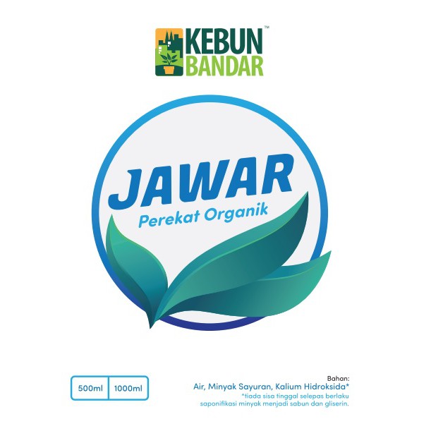 [2in1] JAWAR Racun Organik Tanaman & Pelekat / Surfactant Organic