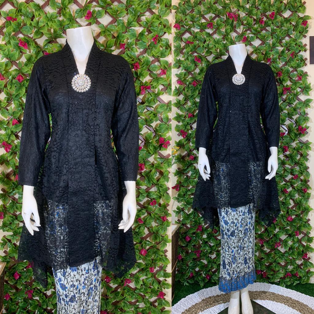 Kebaya Kartini Tunik Brokat Gliter Set Kebaya Tunik Kebaya Kartini Tunik Brokat Gliter Set Kebaya Tunik