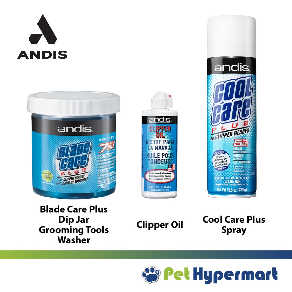 Andis 5 in 1 Cool Care Plus Spray Clipper Oil 7 in 1 Blade Care