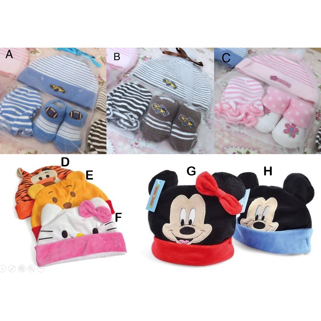 newborn socks and mittens