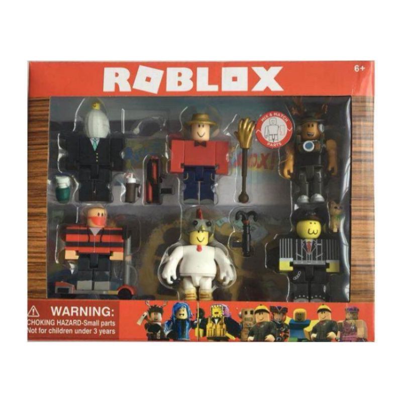 Masters Of Roblox 6 Figure Pack Shopee Malaysia - masters of roblox 6 pack