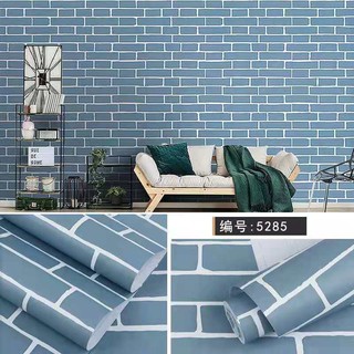 45cm x 10m Brick Wallpaper Kertas Dinding Bata Wall 45cm x 10m Brick Wallpaper Kertas Dinding Bata Wall