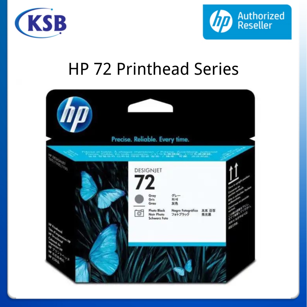 HP 72 DesignJet Printhead Series ( C9380A | C9383A | C9384A ) | Shopee ...