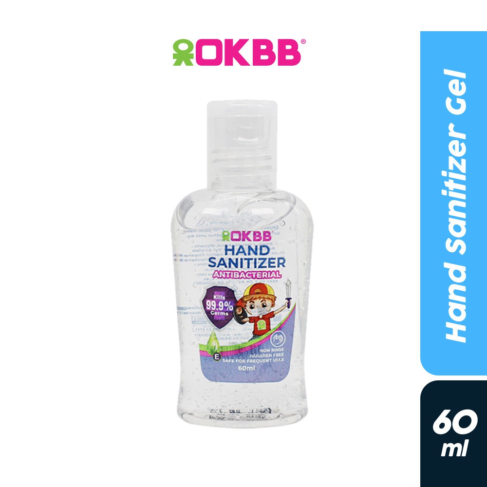 OKBB Hand Sanitizer Antibacterial Gel 60ml