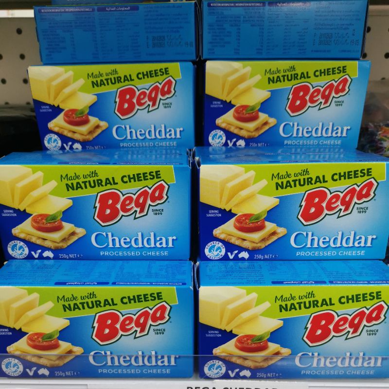 Bega Cheddar Cheese Block 250g (Stock Available) Shopee Malaysia