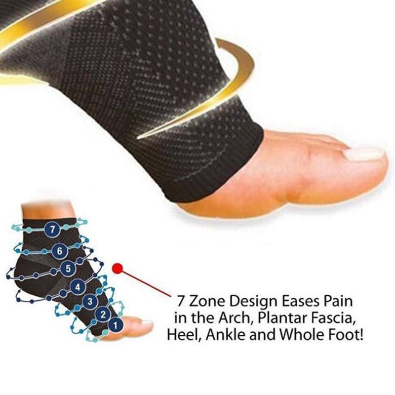 Stokin Sakit Tumit Kaki Vita Wear Copper Infused Magnetic Foot Support Compression Quality Original