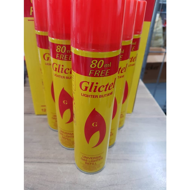 Glictel Universal Gas Lighter Refill 300ml