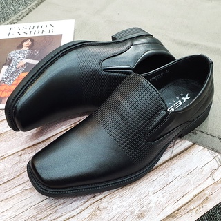 XES Men BSMCXH16 Formal Work Shoes (Black) | Shopee Malaysia