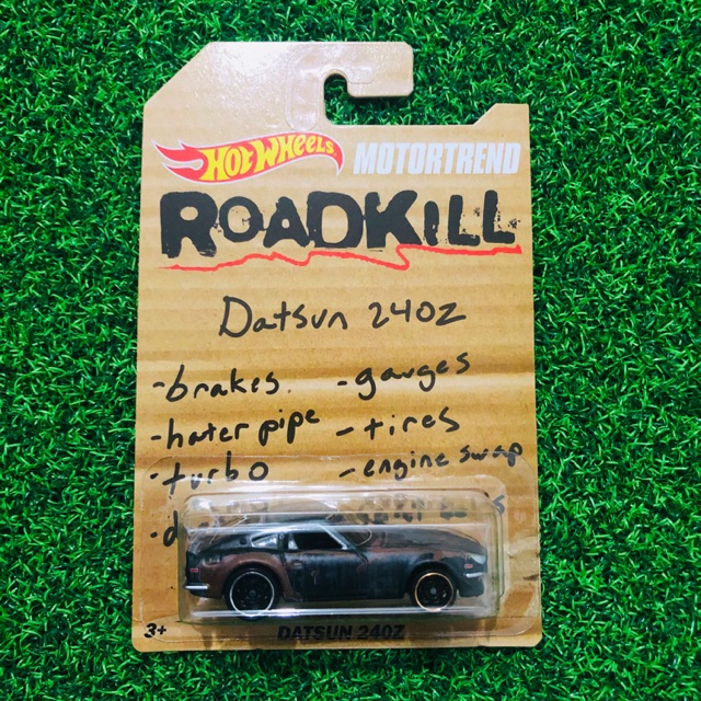 Hot Wheels Motortrend Roadkill Datsun 240z Shopee Malaysia