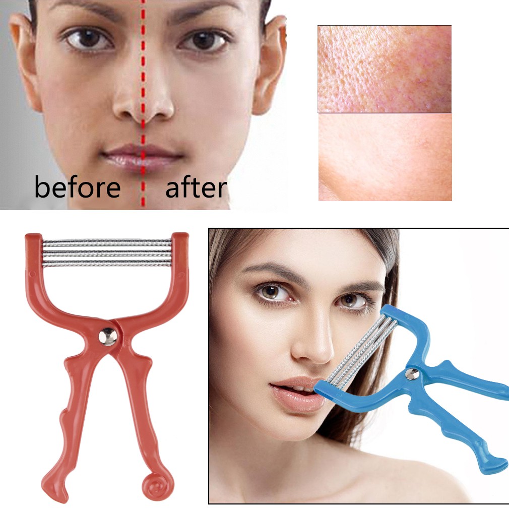 💕Safe Handheld Spring Roller Women Face Facial Hair Removal Epilator Face  Care | Shopee Malaysia