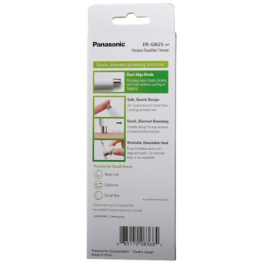 panasonic er gn25vp precision facial hair trimmer