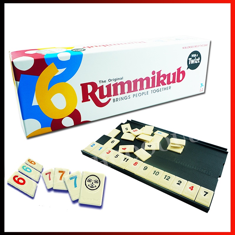 Rummikub Lamy Board Game Israel Mahjong Children's Educational Card
