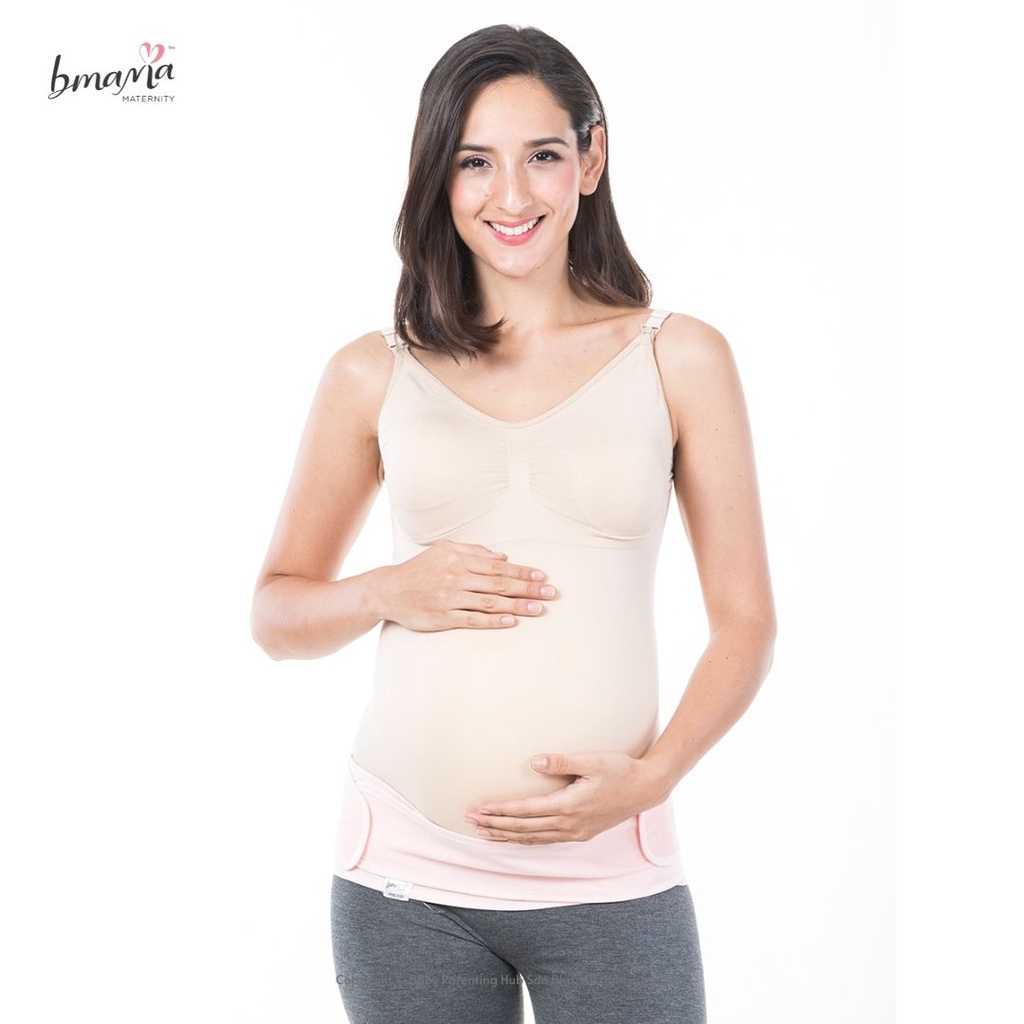 Bmama Maternity Support Belt Love Cradle Prenatal Postpartum XL Beige