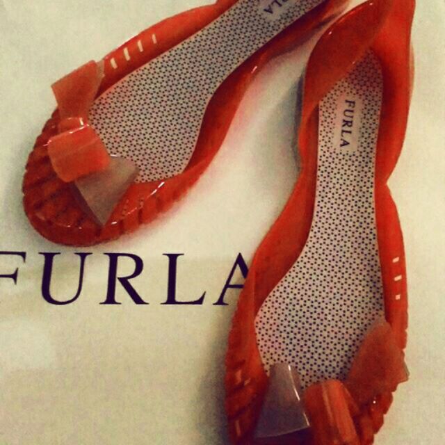 furla jelly shoes