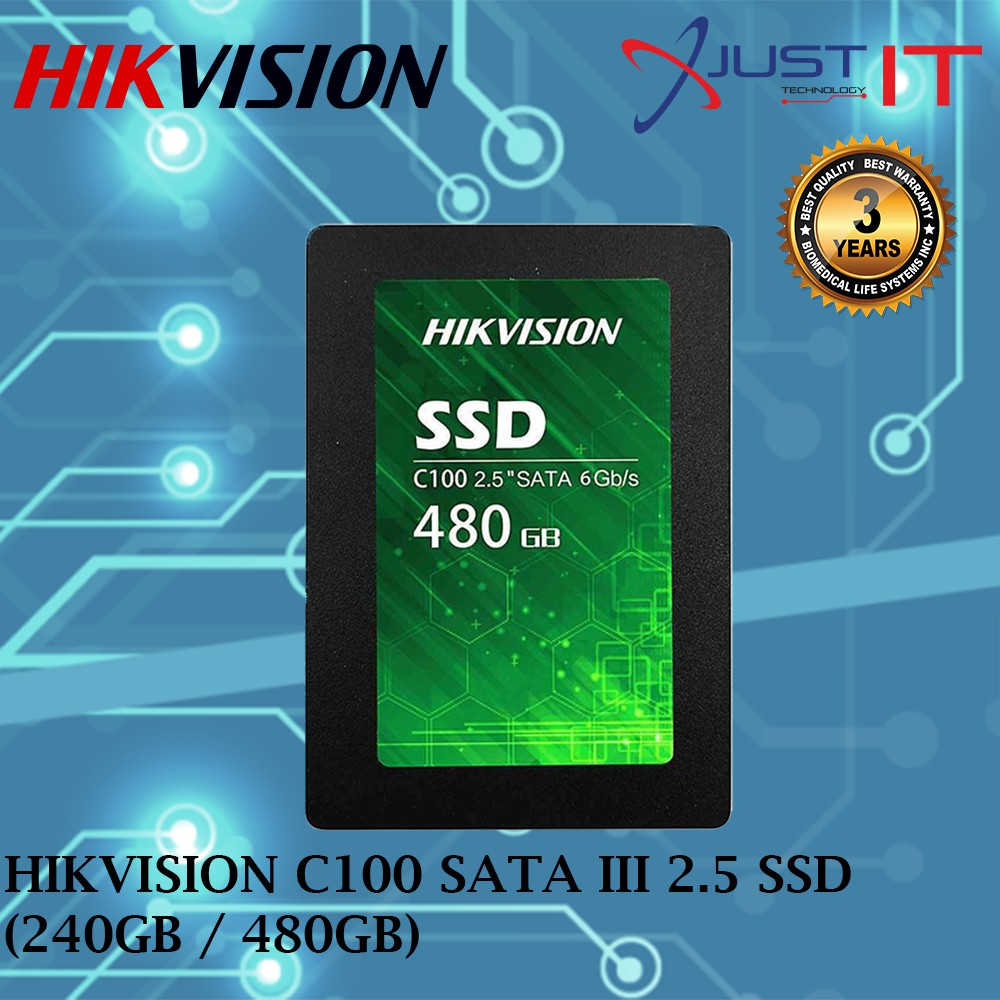 Hikvision с100 240gb hs ssd c100 240g обзор