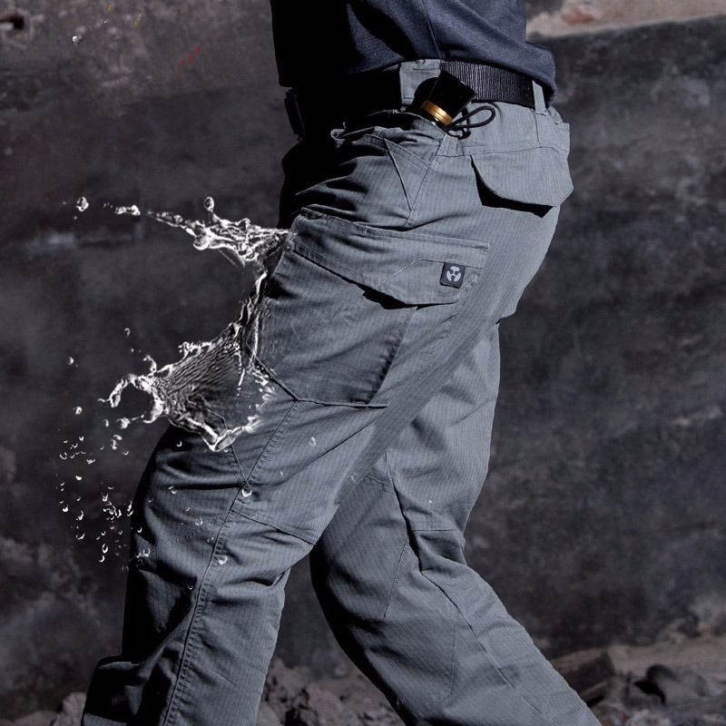 Cotton Waterproof Tactical Pants Men Camouflage Military Cargo Pants Multi Pockets Army Combat Trousers 