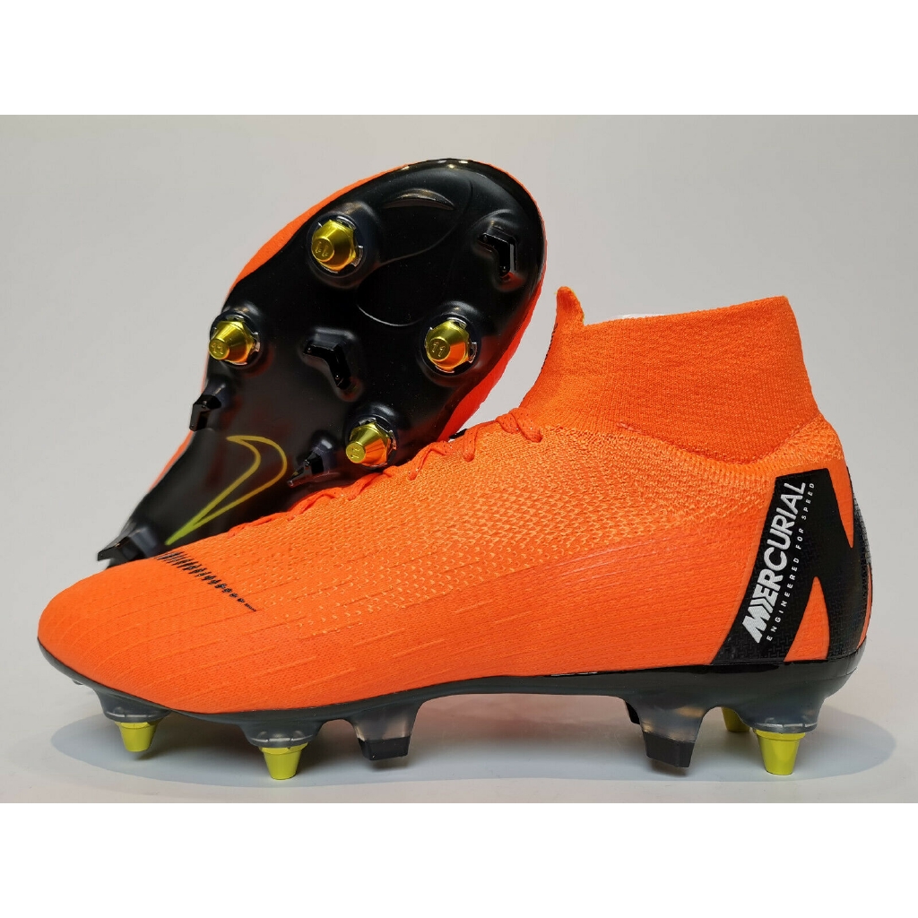 Nike Mercurial Superfly 7 Elite TF Football Boots Black Gray B91