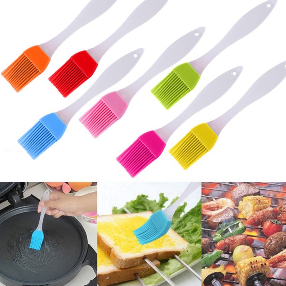 Silicone Pastry Bread Oil Sauce Cream Brush Baking Bakeware Barbeque BBQ Cake Kitchen Cooking Tools Berus Masak 油刷/烧烤刷子