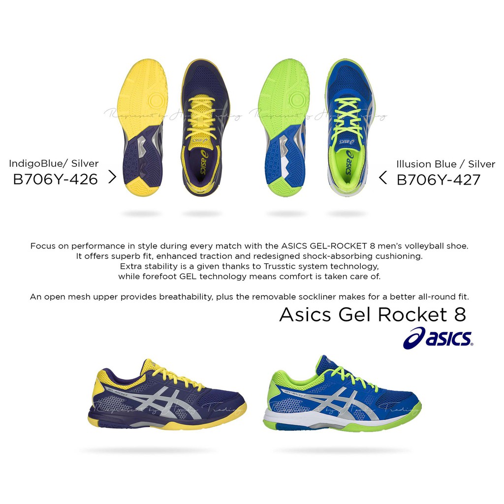 asics rocket 8 mens