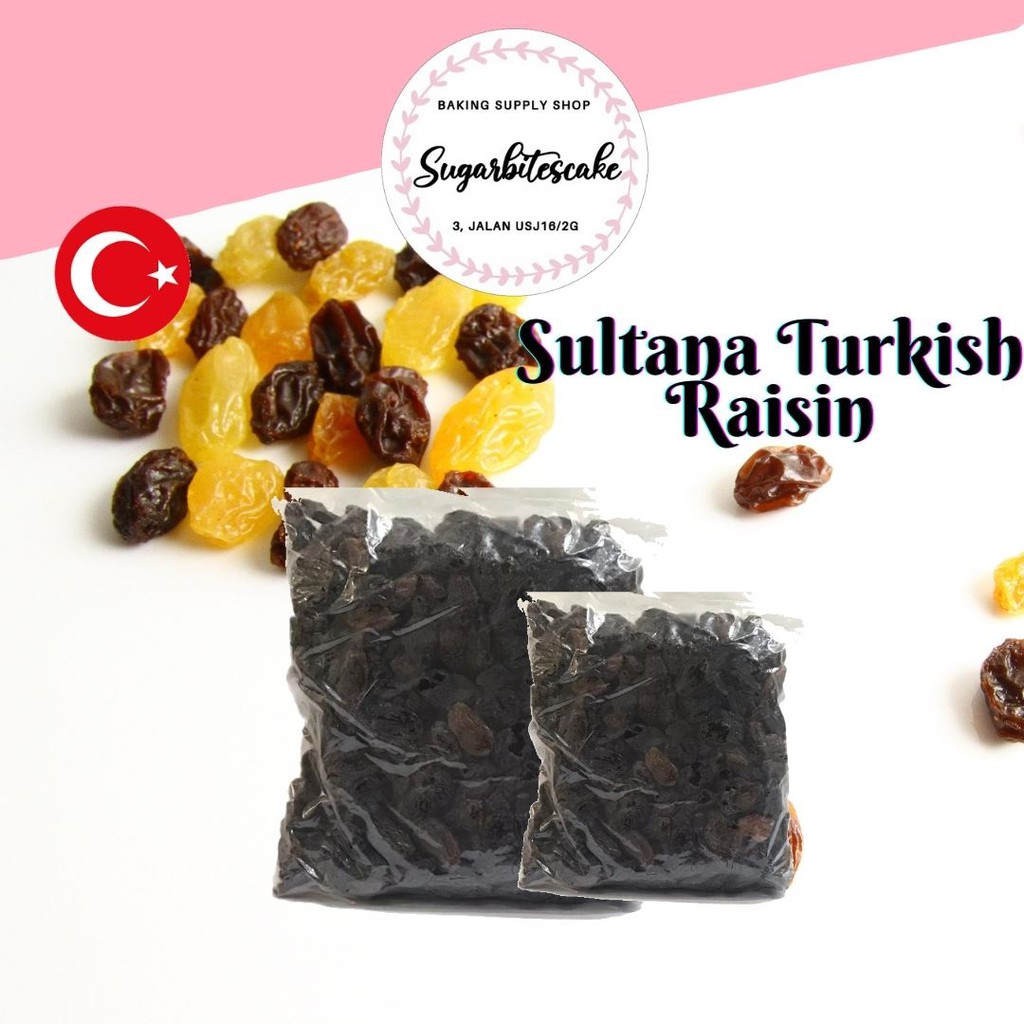 Turkish Sultana Raisins 250G/500G Shopee Malaysia