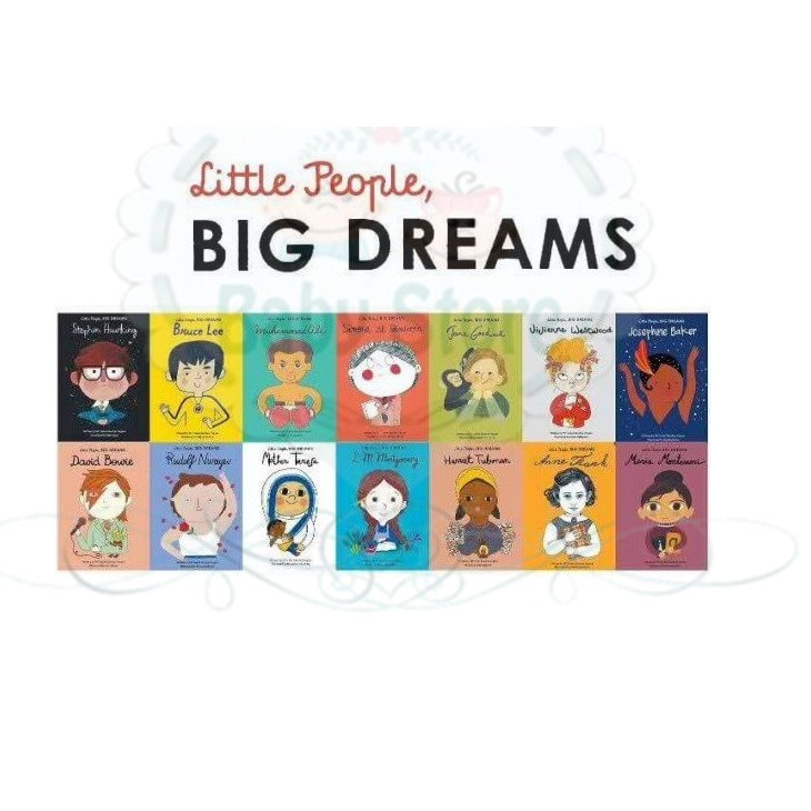 Featured image of Little People Big Dreams 14 Book Set (Boy Series) SOFTCOVER PAPERBACK BOOK