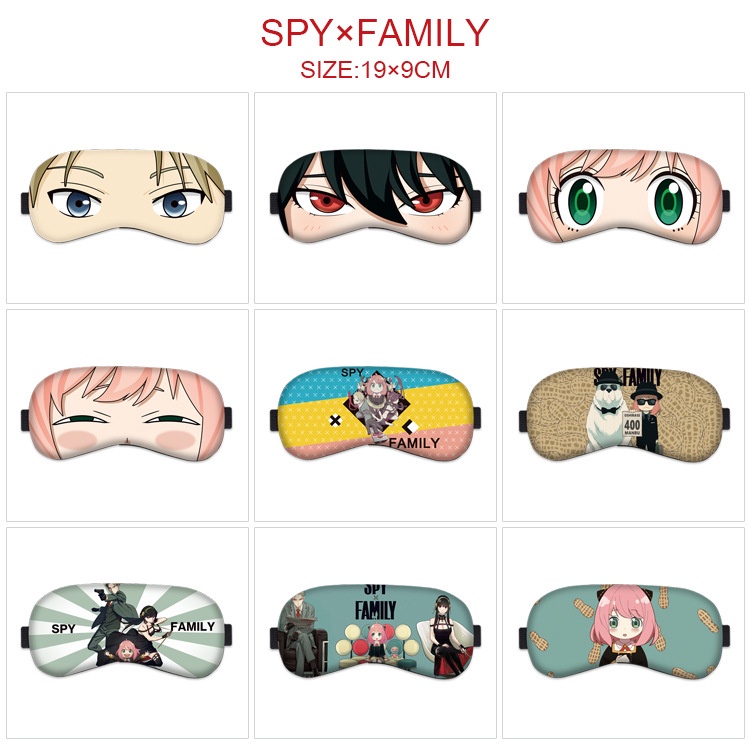 Puashati Anime SPY X FAMILY Cosplay Eye Patch Anya Loid Yor Forger ...