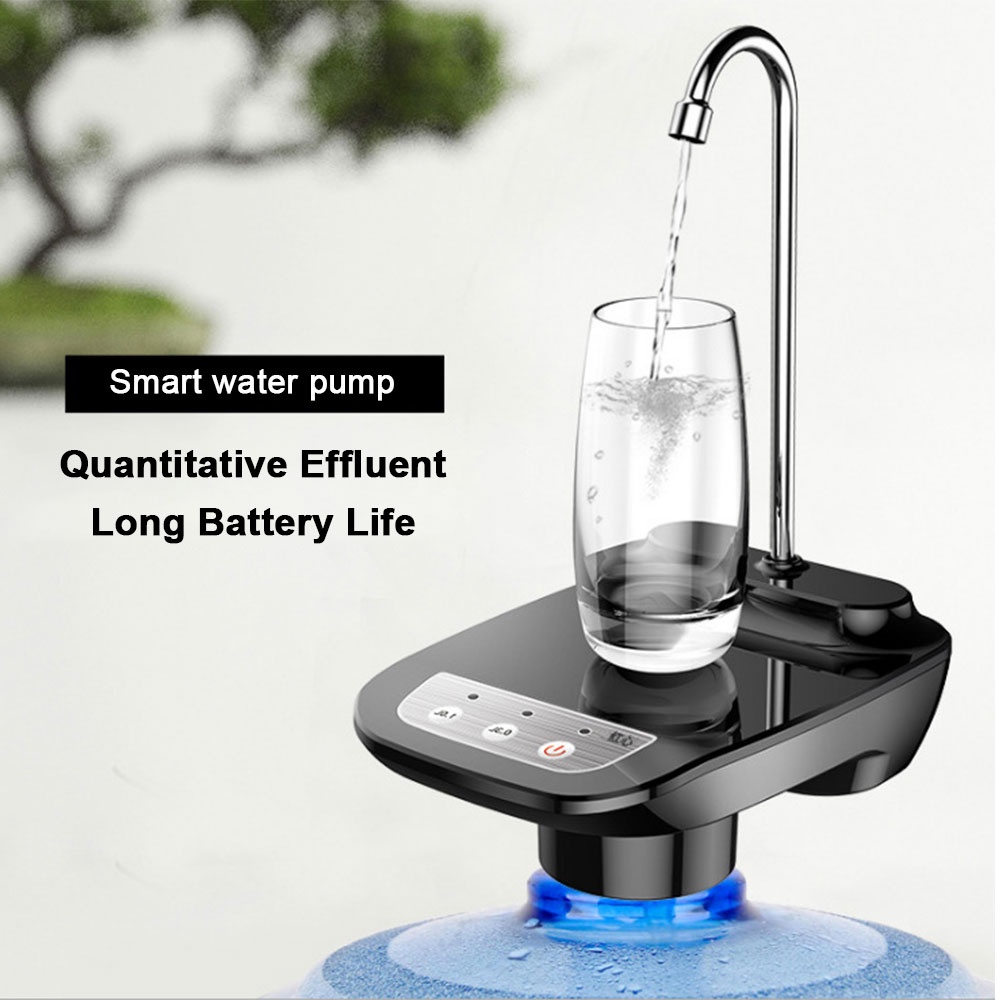 Automatic Electric Water Pump USB Charging Button Dispenser Gallon Bottle Drinking Switch For Water Pumping Device