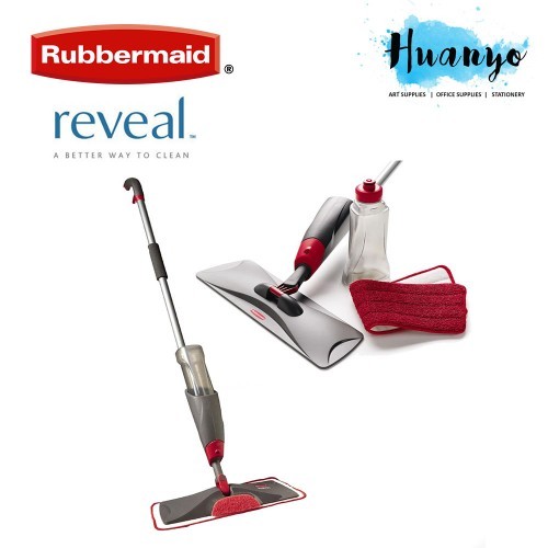 Rubbermaid Reveal Microfiber Spray Mop Shopee Malaysia