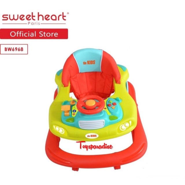 sweet heart paris baby walker