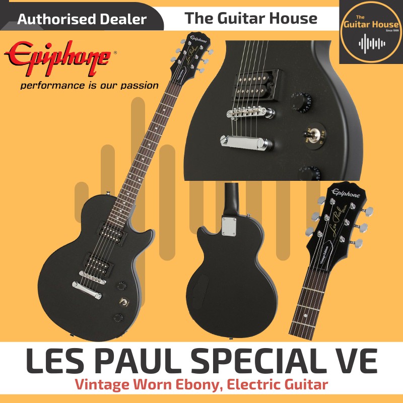 Epiphone Les Paul Special Ve Ebony Vintage