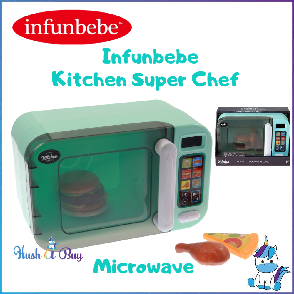 Infunbebe Kitchen Super Chef - Microwave Oven - 3 Years+|HUSHABUY