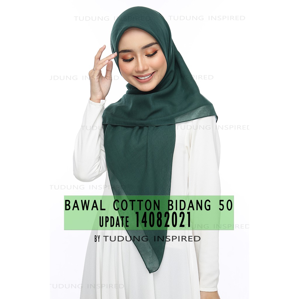 Buy Ready Stock Tudung Bawal Bidang 50 Cotton Seetracker Malaysia
