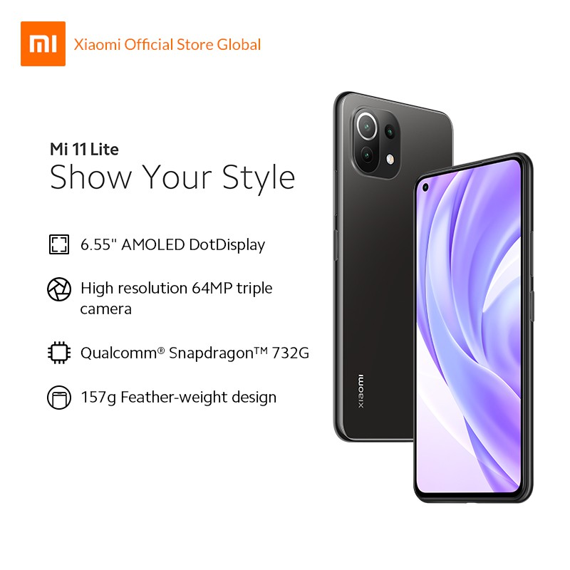 Xiaomi Mi 11 Lite 4G 8GB+128GB Global Version[1 year