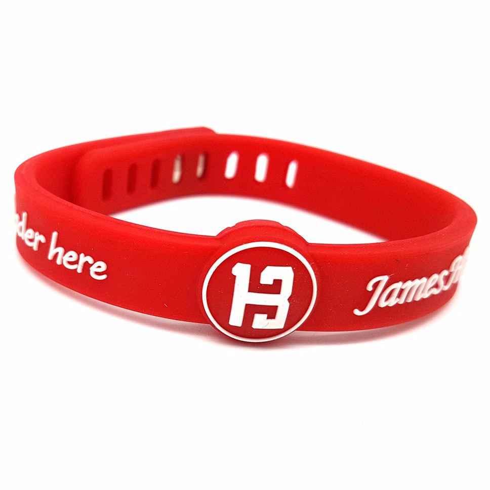海外輸入 3pcs James Harden Bracelet Silicone