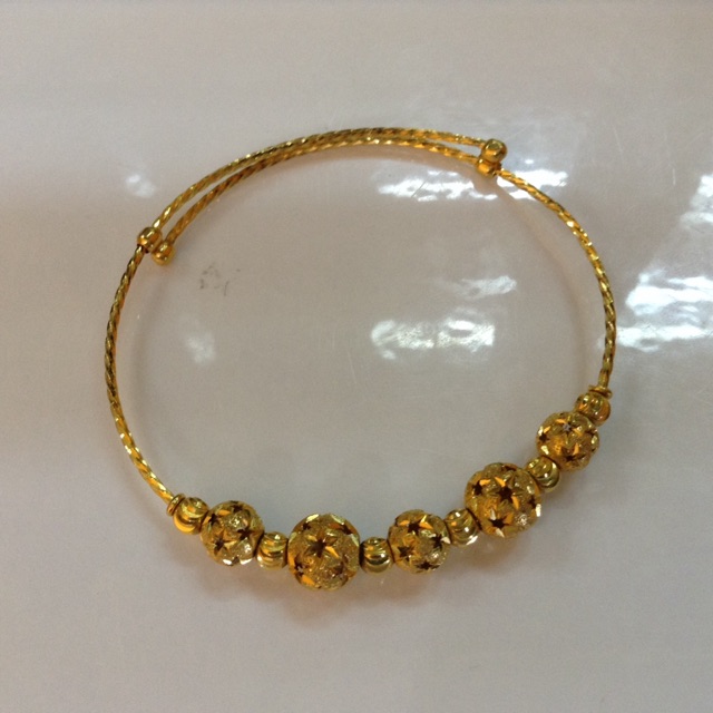 Gelang Kaki Baby Emas 916  MODELEMASTERBARU