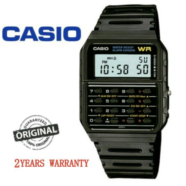 Casio Calculator Watch World Of Watches