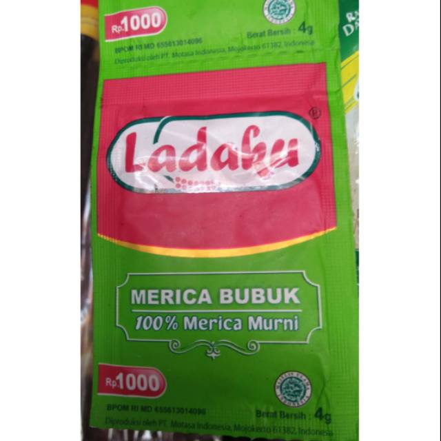 Pepper Powder Sachet Merica Bubuk Sachet Shopee Malaysia