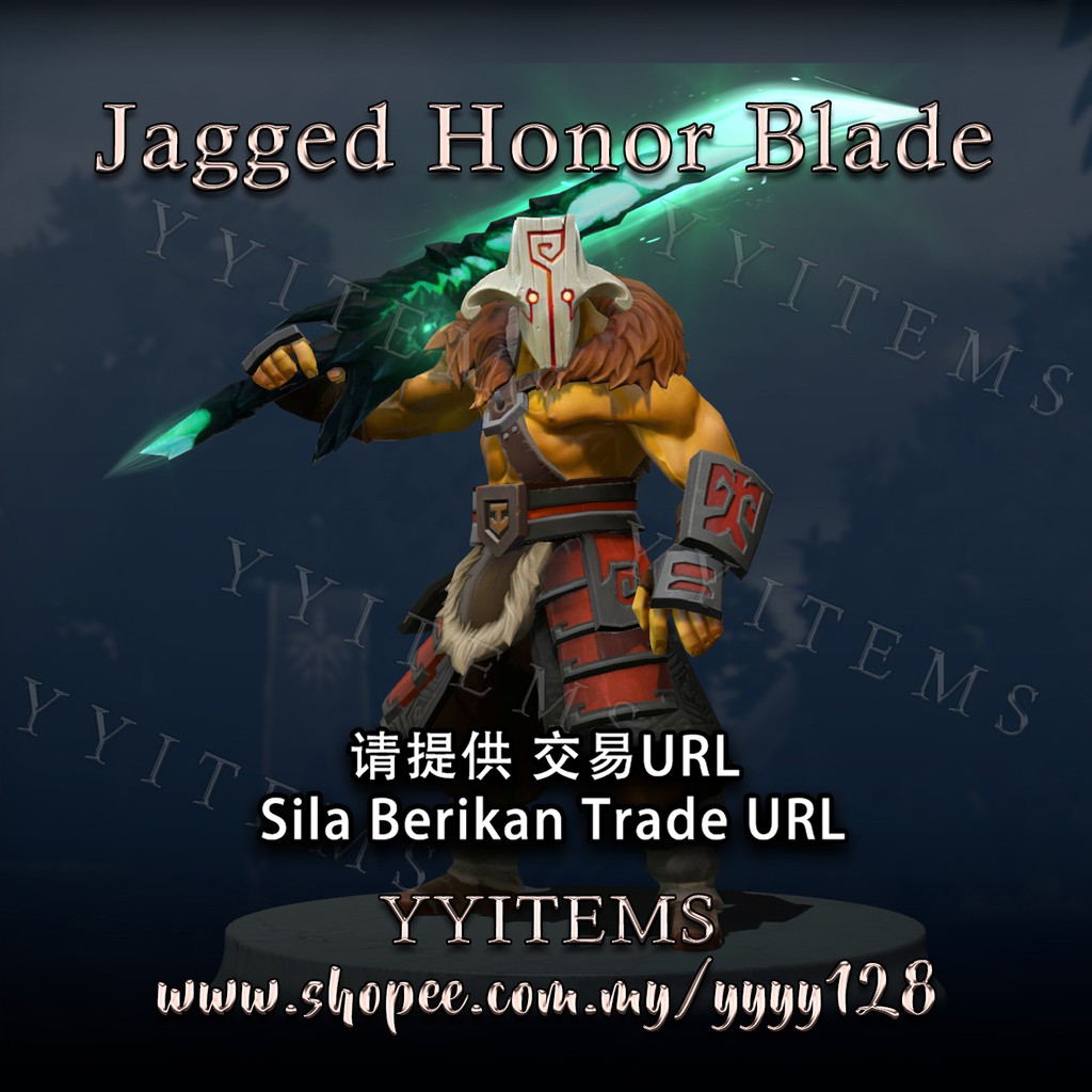 Membeli Dota2 Juggernaut Jagged Honor Blade Mythical Blade 刀塔2 主宰 剑圣 曲折荣耀长刃 神话 现货秒发 Dengan Harga Istimewa Rm 44 50 Mem Beli Murah