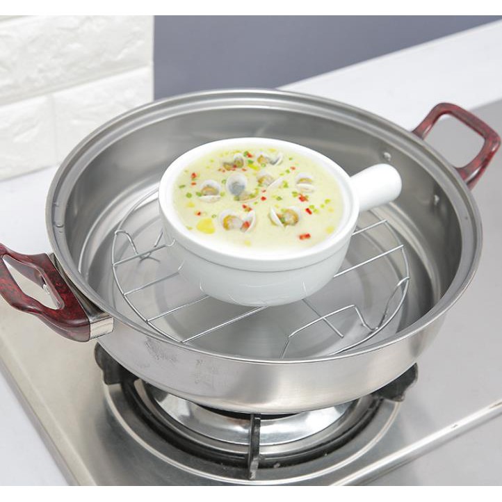 Steaming Rack Cooking Rack Round Stainless Steel Baking and Cooling