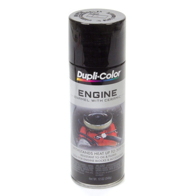 DUPLICOLOR ENGINE ENAMEL AEROSOL PAINT GLOSS BLACK 340G Shopee Malaysia