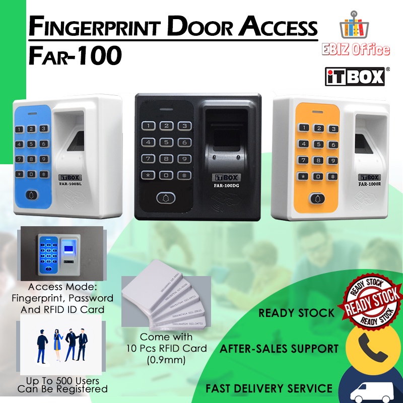 iTBOX FAR100 Fingerprint Door Access System Door Access System Door