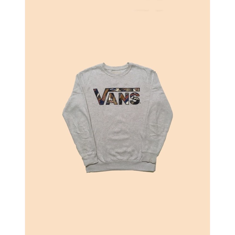 gray vans sweatshirt