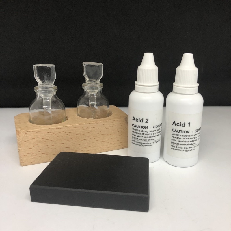 Buy Kit Uji Emas Asid 1 Asid 2 Bersama Batu Uji Emas Dan Botol Isian Asid Readystock Seetracker Malaysia