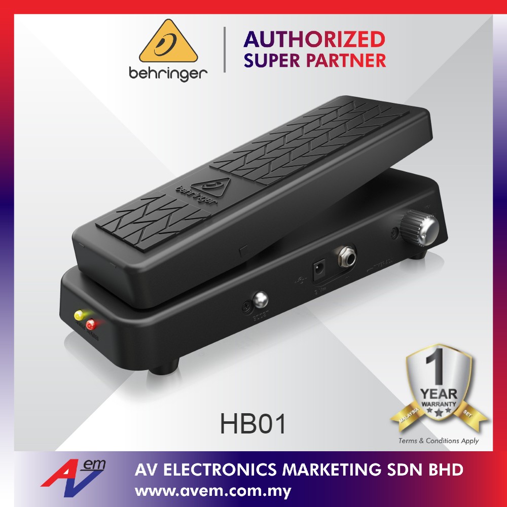 BEHRINGER HB01 Ultimate WahWah Pedal with Optical Control Shopee