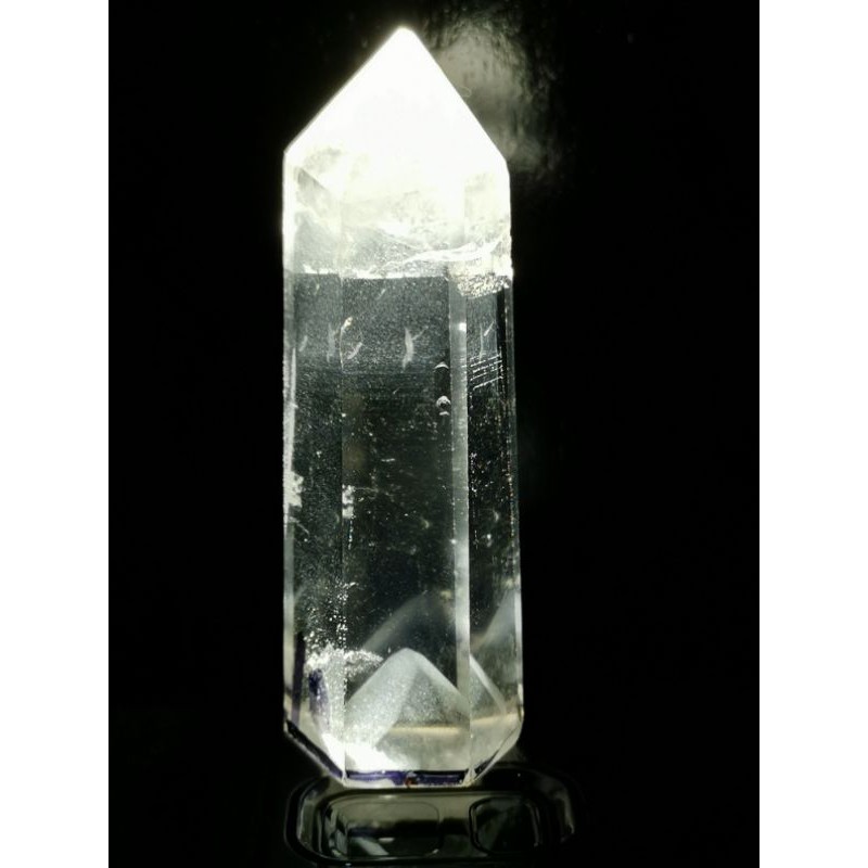 白水晶柱风水摆件rock Crystal Kristal 蓝针水晶柱 彩虹水晶柱 金字塔银山水晶柱 Shopee Malaysia