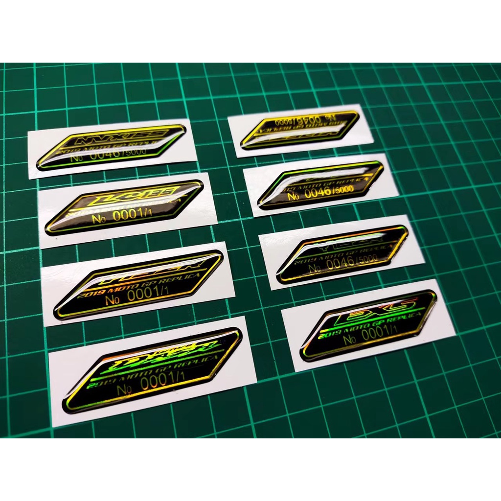 Yamaha Honda Ex5/Dash Nombor Siri Sticker GP Edition Limited Edition ...