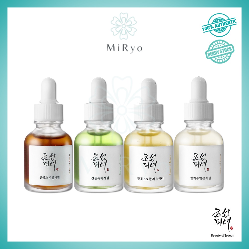 BEAUTY OF JOSEON Revive Serum / Glow Serum / Calming Serum / Glow Deep Serum 10ml / 30ml [MIRYO]