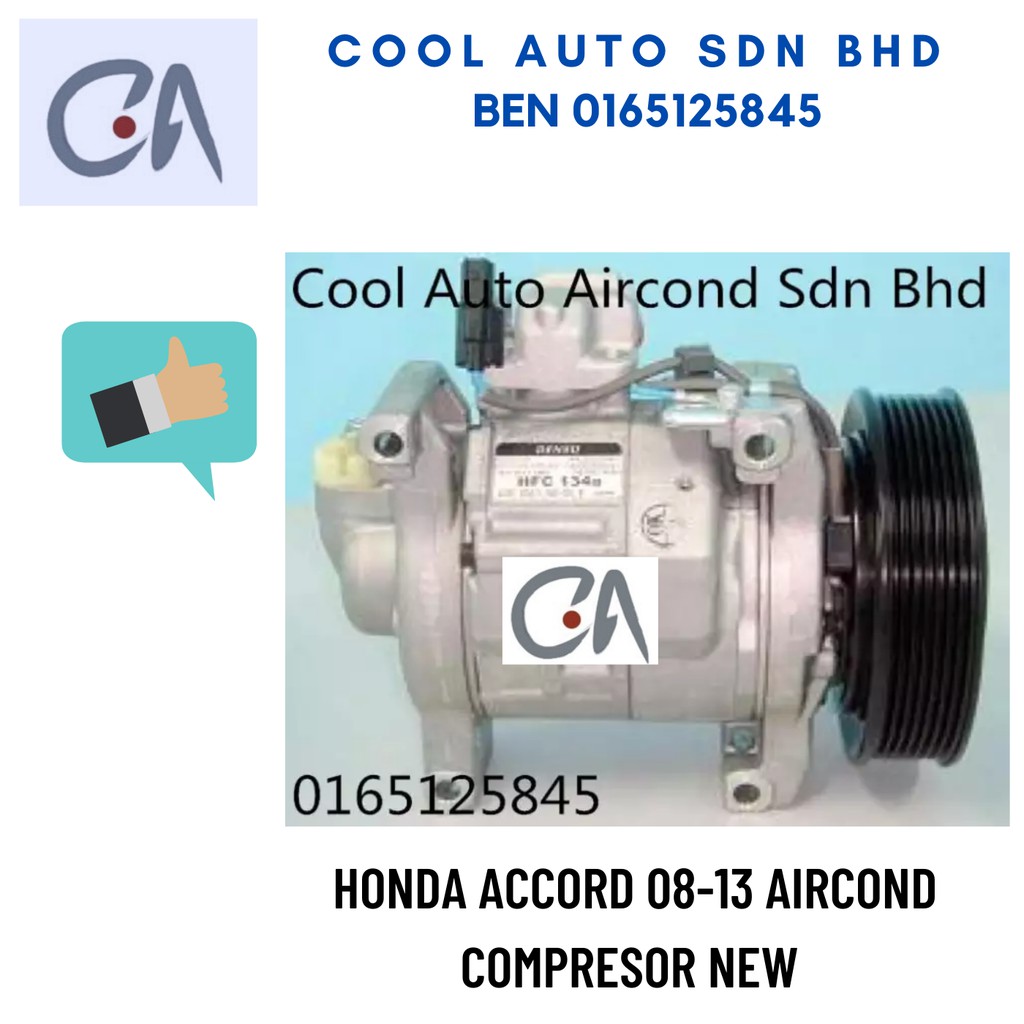 Ready Stock Honda Accord 08 13 Aircond Compresor New Shopee Malaysia